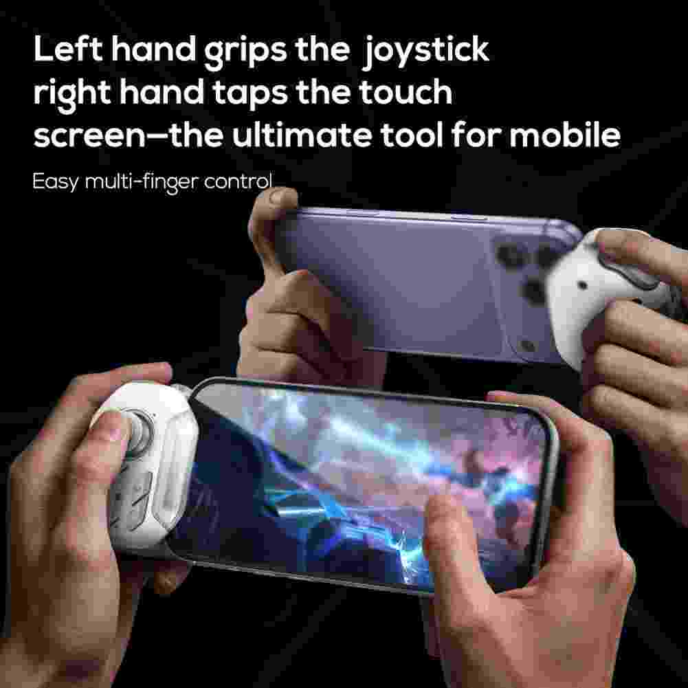 Gaming Accessories Joystick - จอยสติ๊กเล่นเกมมือถือ MB07 พร้อมปุ่ม RGB แบบกำหนดเองและฟังก์ชันมาโคร คอนโทรลเลอร์เกมไร้สายสำหรับ
