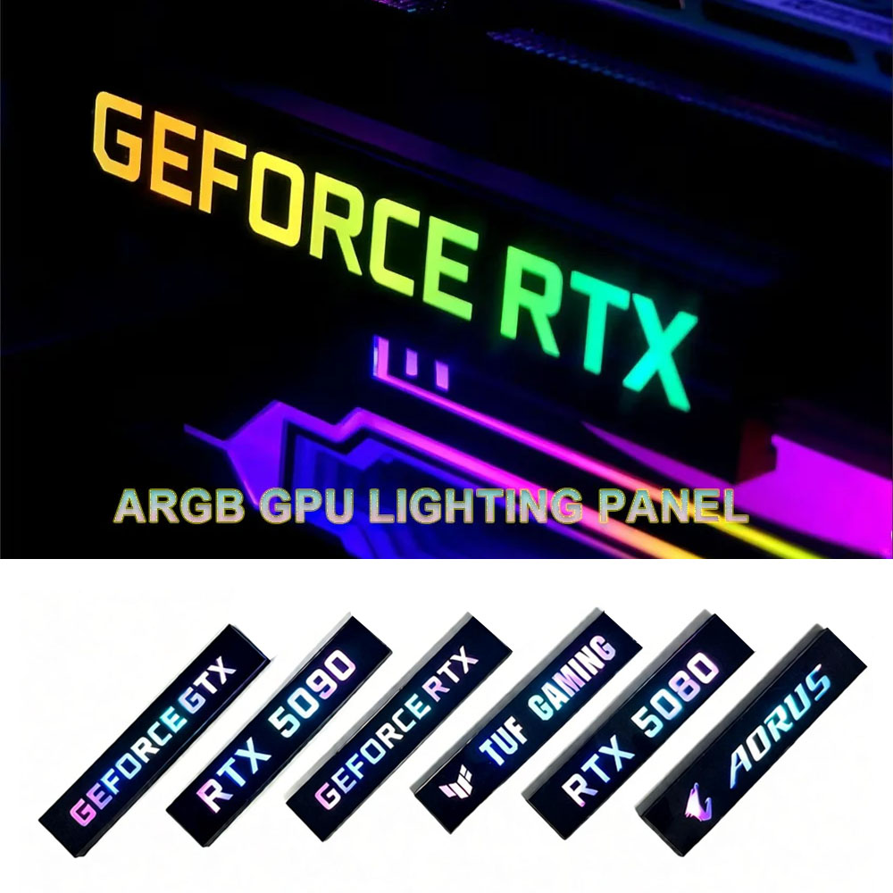 Gaming Accessories Lights - การ์ดแสงสําหรับ RTX 5090 5080 4090,MOD GTX