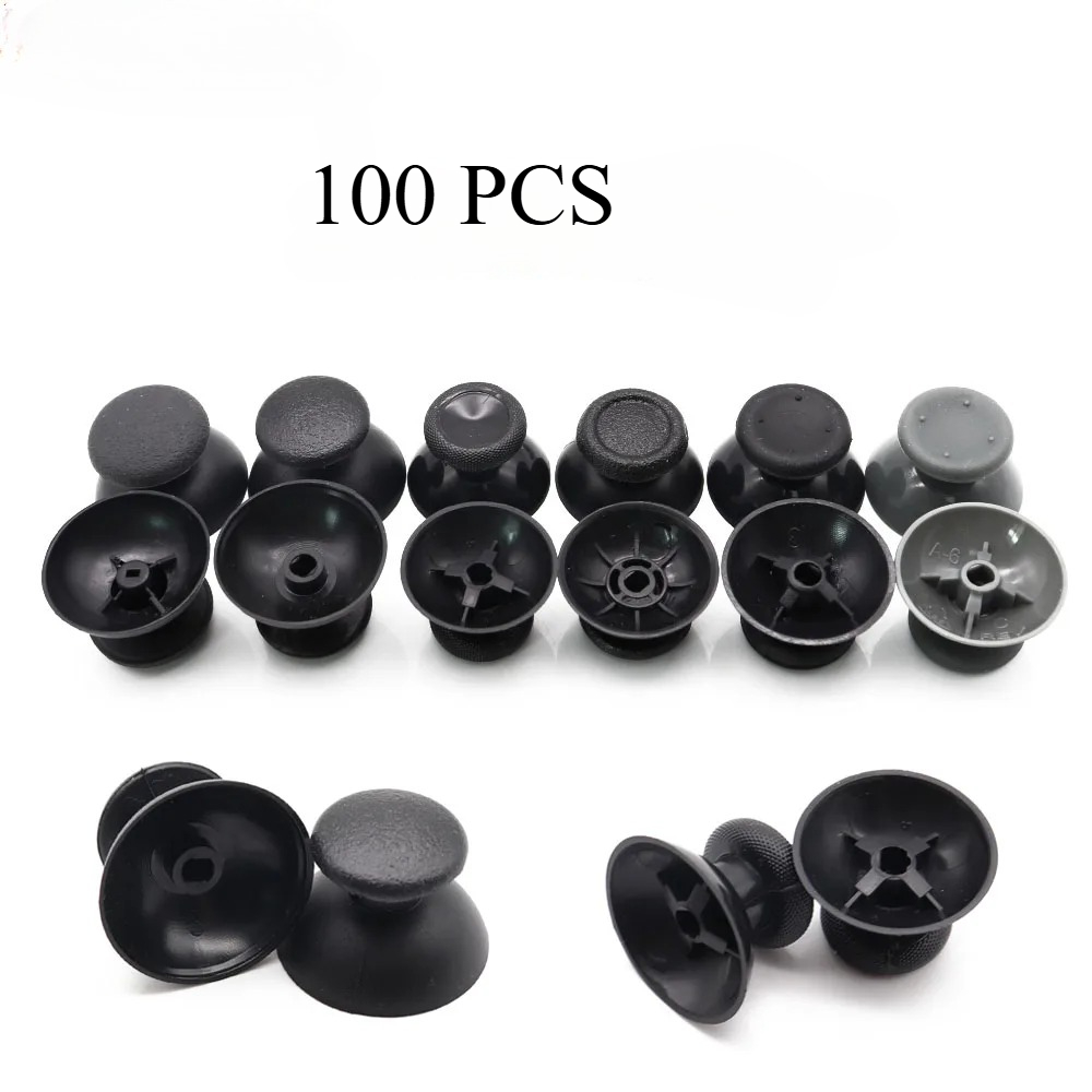 Gaming Accessories Joystick - 100 ชิ้น โมดูลจอยสติ๊ก 3D แบบอนาล็อก พร้อมฝาครอบจอยสติ๊กทรงเห็ด