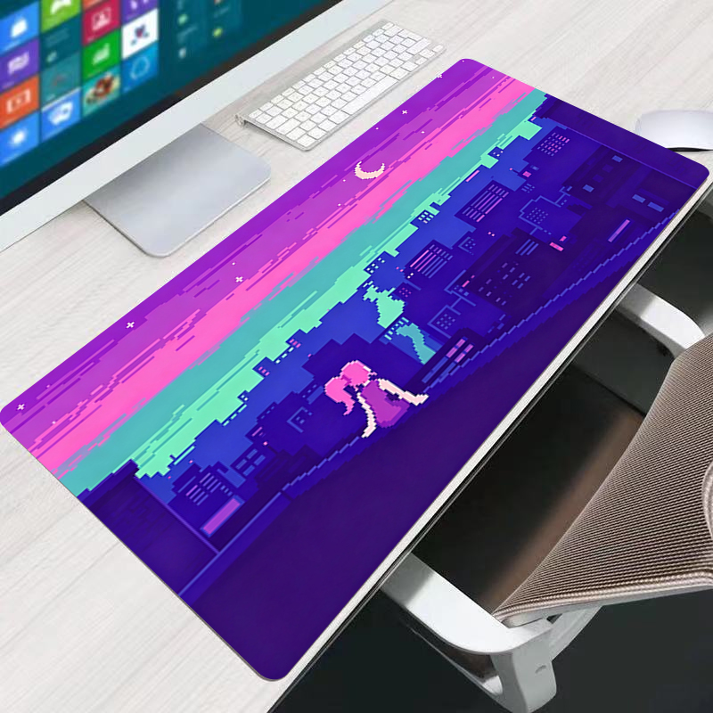 Gaming Accessories For Gaming Desk - แผ่นรองเมาส์สำหรับสำนักงาน แผ่นรองเมาส์สำหรับเกมเมอร์ ฐานยางธรรมชาติคุณภาพสูง แผ่นรองโต๊ะคอมพิวเตอร์ น่ารัก อุปกรณ์เสริมสำหรับเกม