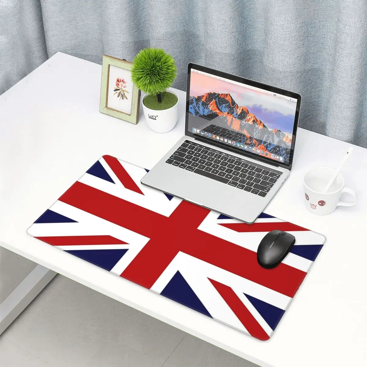 Gaming Accessories Uk - แผ่นรองเมาส์ขนาดใหญ่ลายธงชาติสหราชอาณาจักร สำหรับเกมเมอร์ พีซี แล็ปท็อป คีย์บอร์ด พรมคอมพิวเตอร์