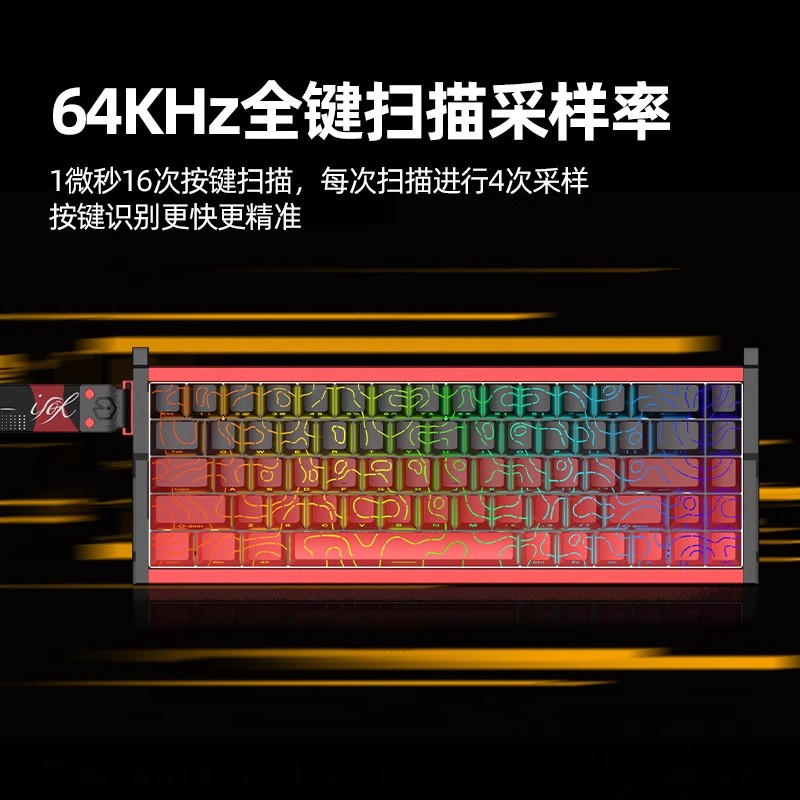 Gaming Accessories Uk - คีย์บอร์ดแมคคานิคอลแบบแม่เหล็ก IROK MG68 PLUS ACE รุ่นใหม่