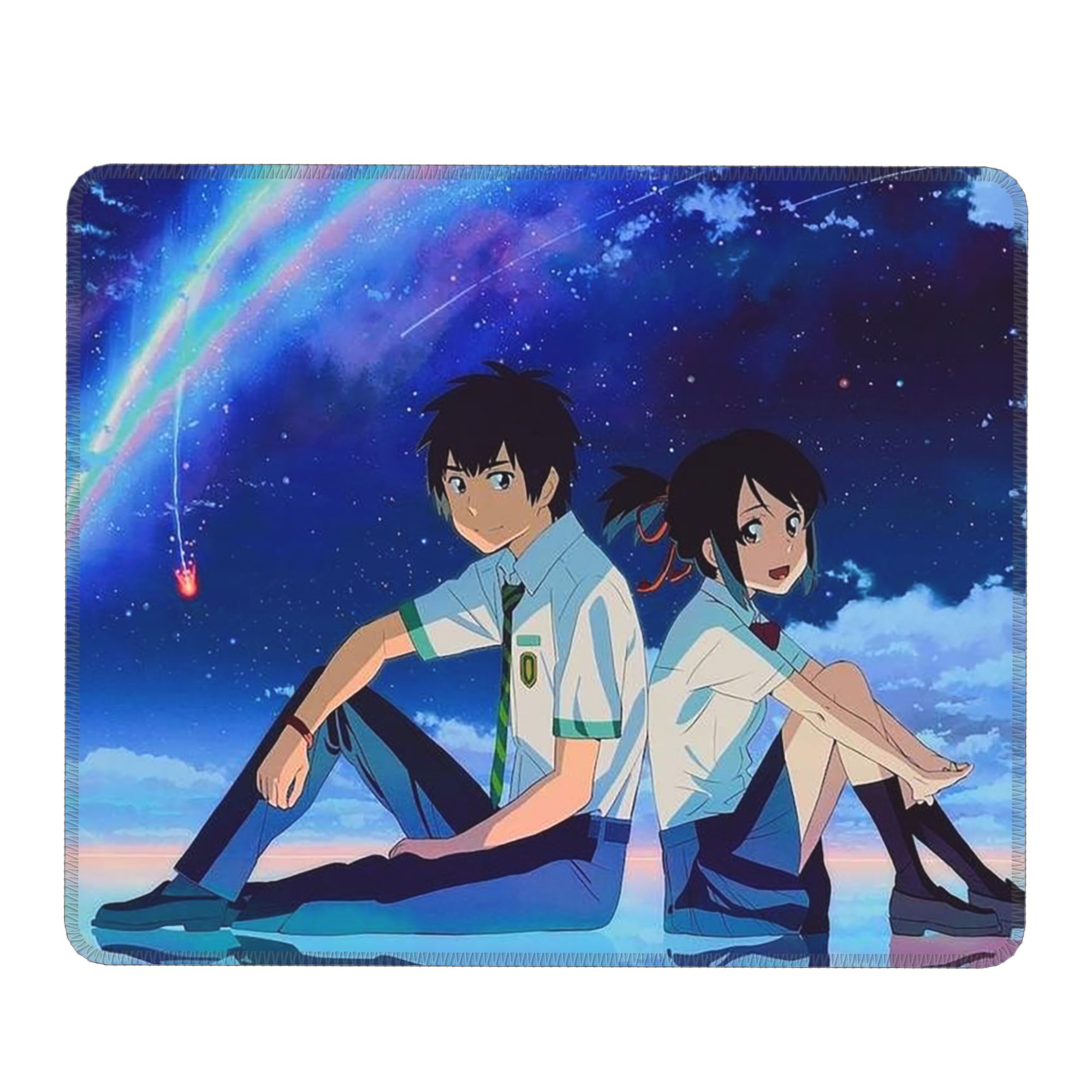 Gaming Accessories Name - อะนิเมะญี่ปุ่นชื่อของคุณแผ่นรองเมาส์ แผ่นรองเมาส์สำหรับคอมพิวเตอร์ แผ่นรองเมาส์สำหรับเล่นเกม พีซี แล็ปท็อป แผ่นรองโต๊ะ