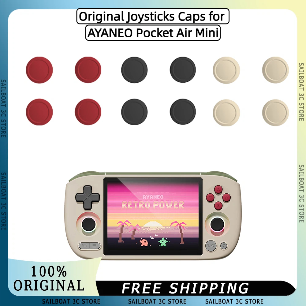 Gaming Accessories Console - ฝาครอบจอยสติ๊กแบบดั้งเดิมสำหรับ AYANEO Pocket Air Mini ฝาครอบจอยสติ๊กสำหรับเครื่องเล่นเกมแบบดั้งเดิม