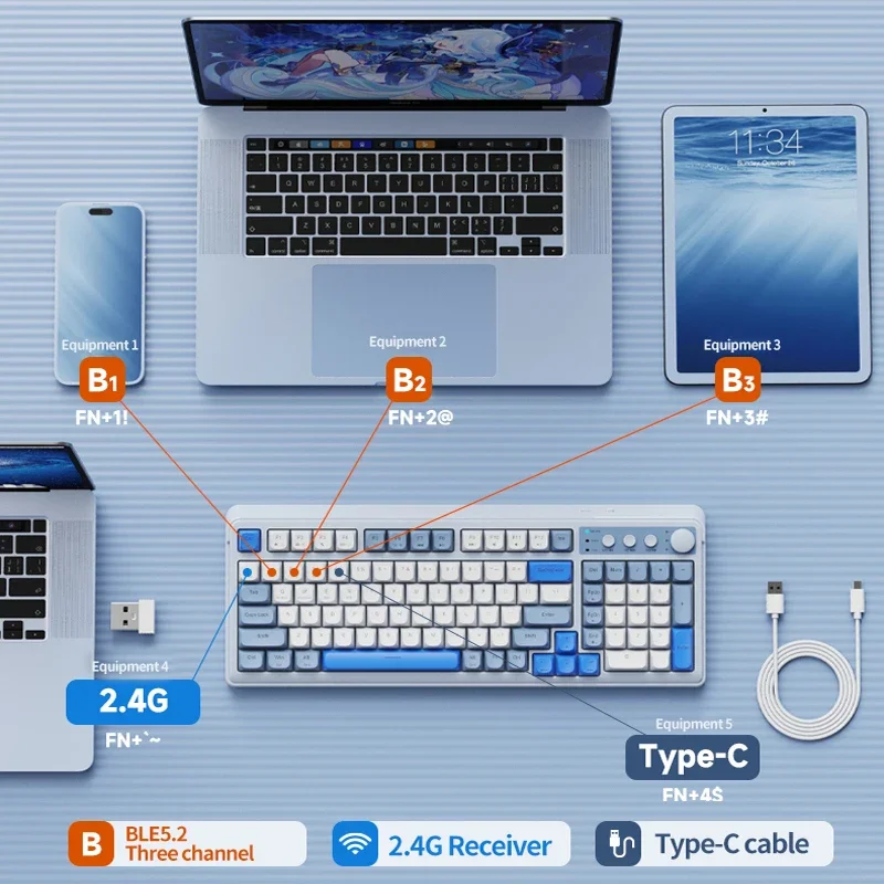 LINGBAO LB-K01 คีย์บอร์ดเมมเบร - Gaming Accessories Uk บทวิจารณ์และราคา