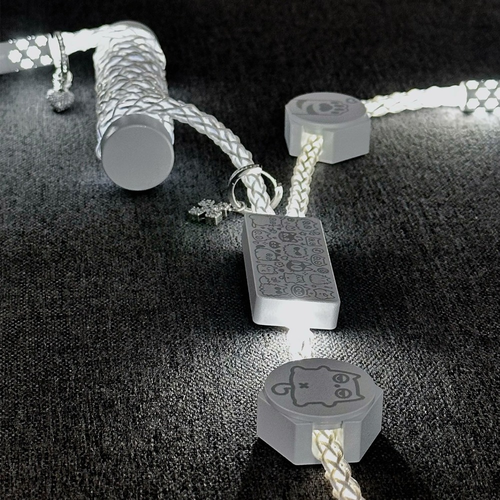 สายคีย์บอร์ดแม่เหล็กสีขาวเย็น  - Gaming Accessories Lights บทวิจารณ์และราคา