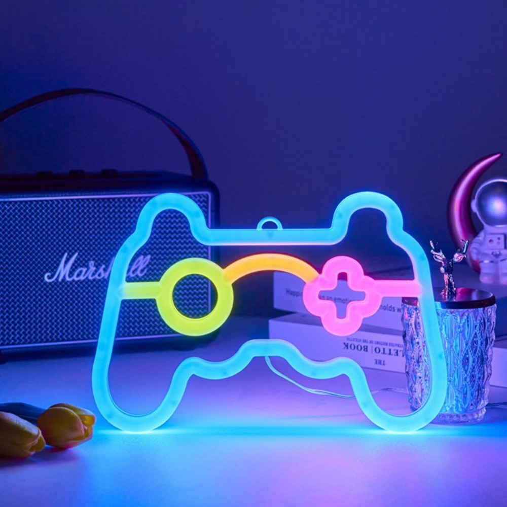ไฟนีออน LED รูปจอยเกมส์ 1 ชิ้น - Gaming Accessories Lights บทวิจารณ์และราคา