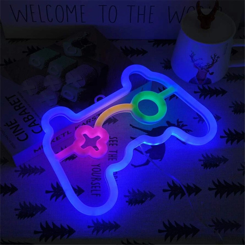 ไฟนีออน LED รูปจอยเกมส์ 1 ชิ้น - Gaming Accessories Lights บทวิจารณ์และราคา