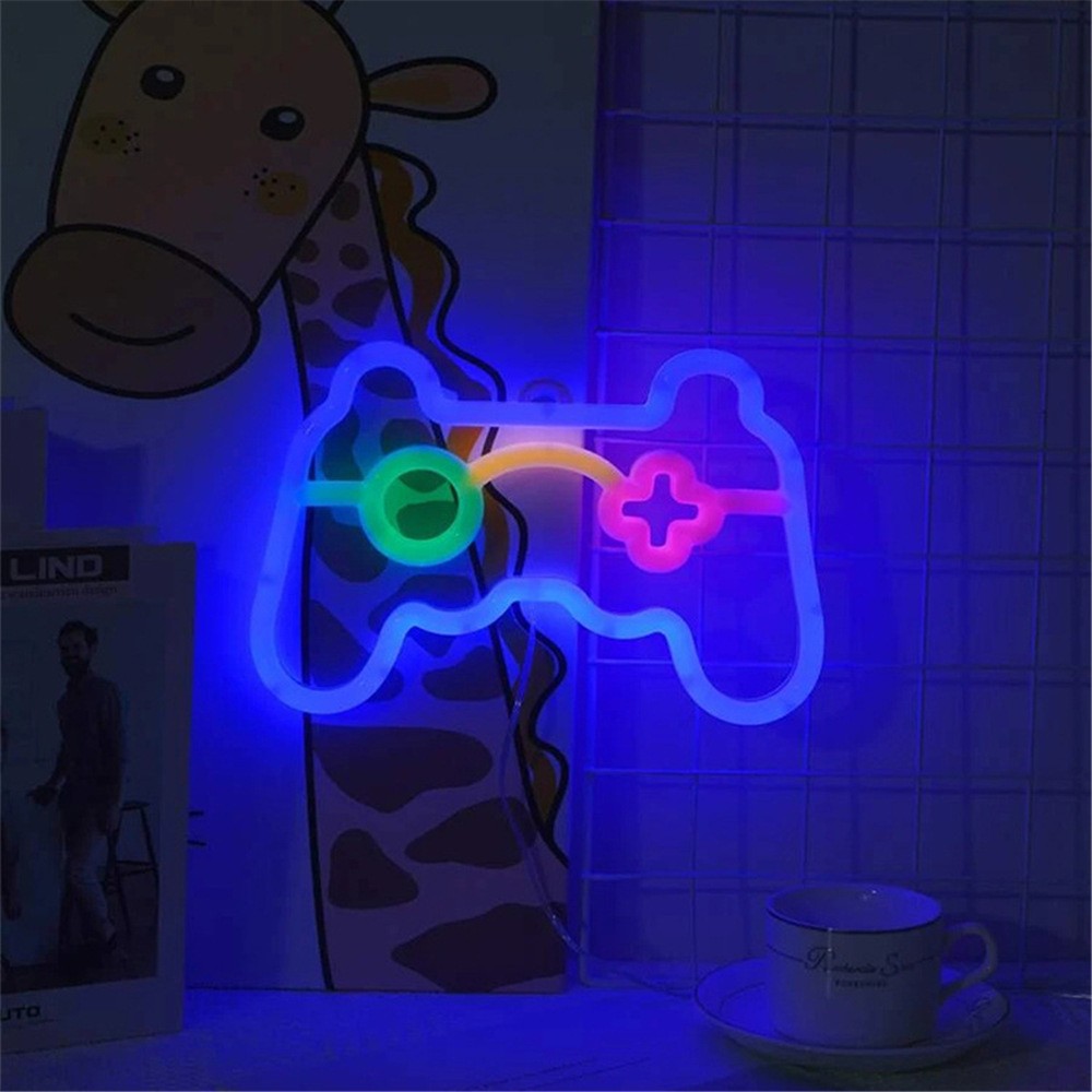 ไฟนีออน LED รูปจอยเกมส์ 1 ชิ้น - Gaming Accessories Lights บทวิจารณ์และราคา