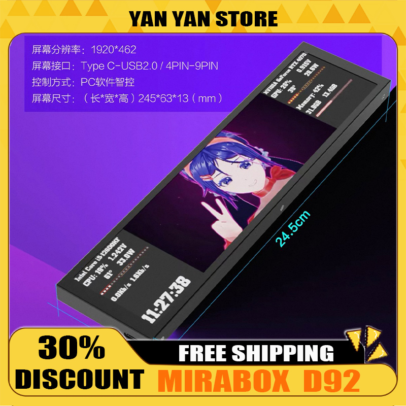 จอแสดงผลอุณหภูมิ CPU แบบรอง รุ - Gaming Accessories Lights บทวิจารณ์และราคา