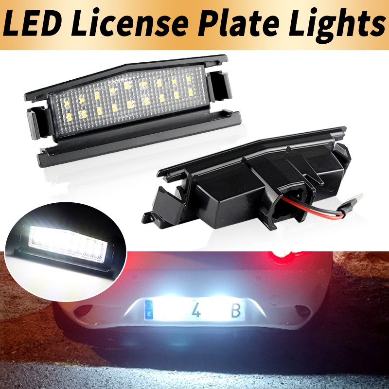 ไฟส่องป้ายทะเบียน LED สีขาว 2  - Gaming Equipment Accessories บทวิจารณ์และราคา