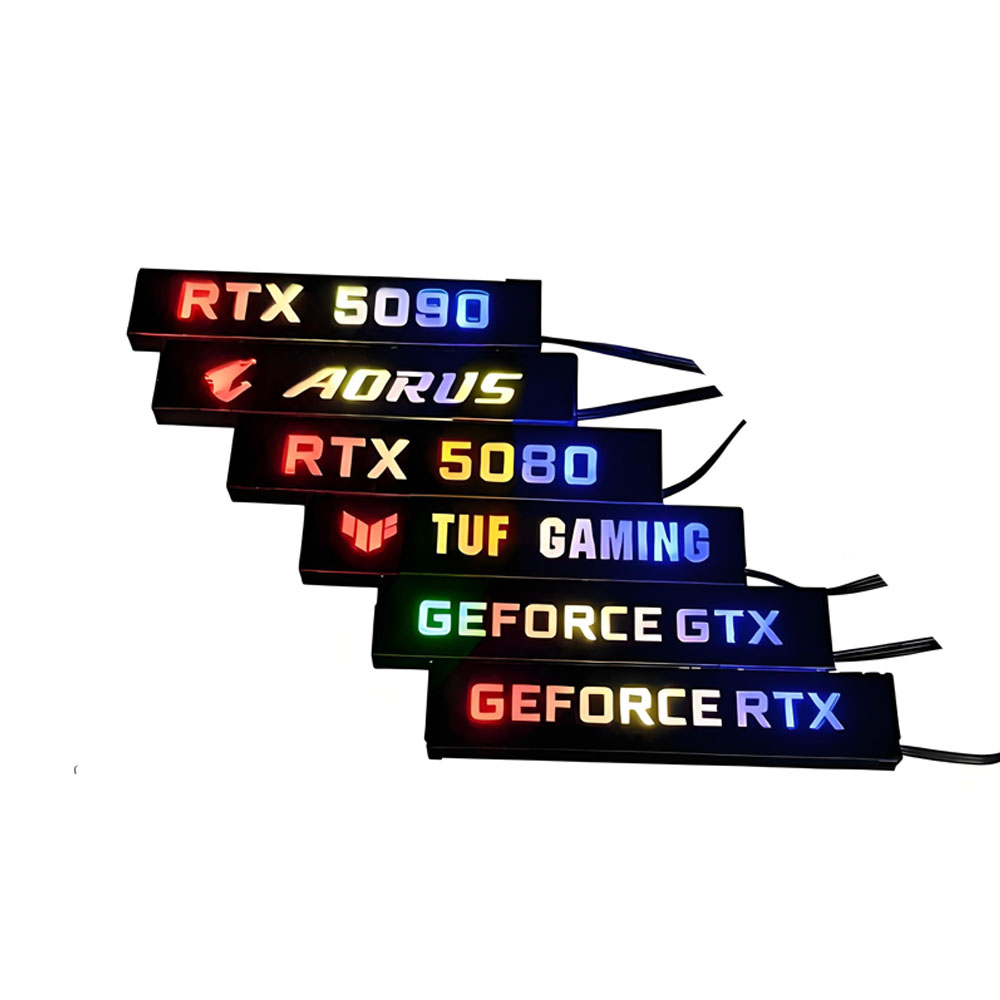การ์ดแสงสําหรับ RTX 5090 5080  - Gaming Accessories Lights บทวิจารณ์และราคา