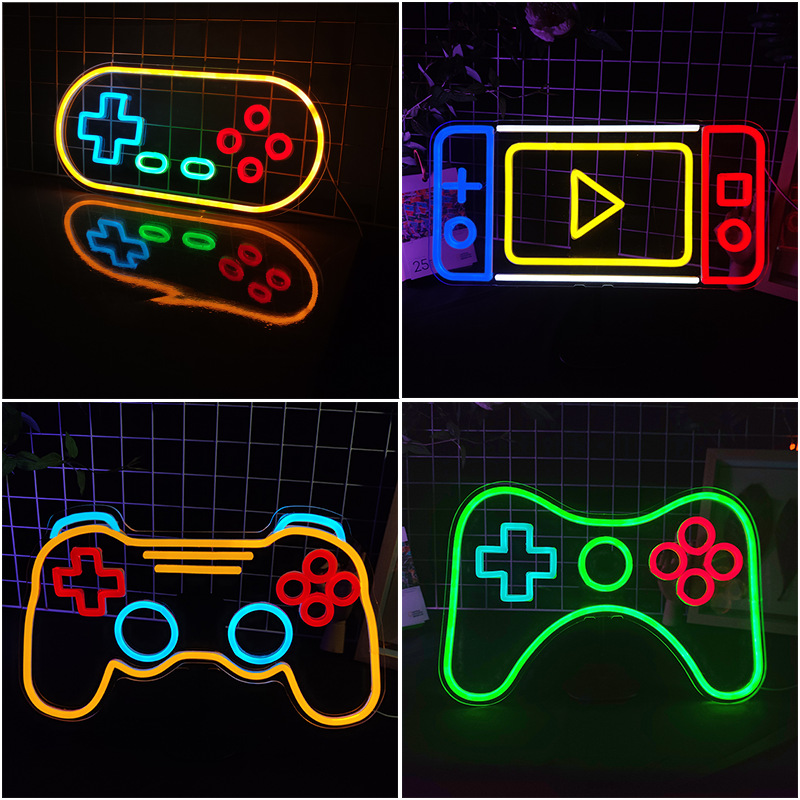 อาเขตNeon Sign LEDเกมห้องจับNe - Gaming Accessories Lights บทวิจารณ์และราคา