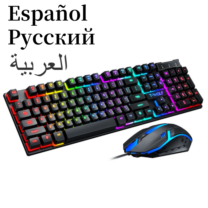 แป้นพิมพ์ภาษาสเปนพร้อมเค้าโครง - Gaming Accessories Uk บทวิจารณ์และราคา