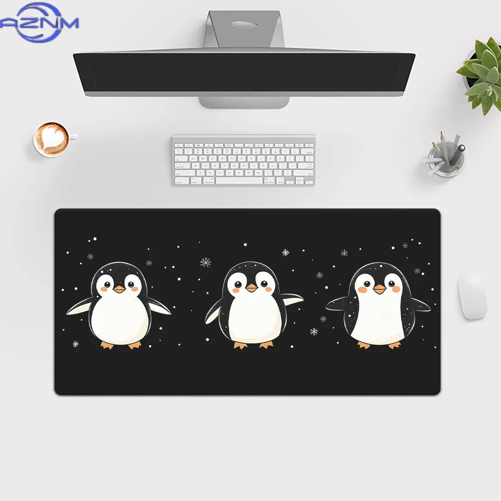 แผ่นรองเมาส์ลายเพนกวินเรียบง่า - Gaming Accessories Brands บทวิจารณ์และราคา