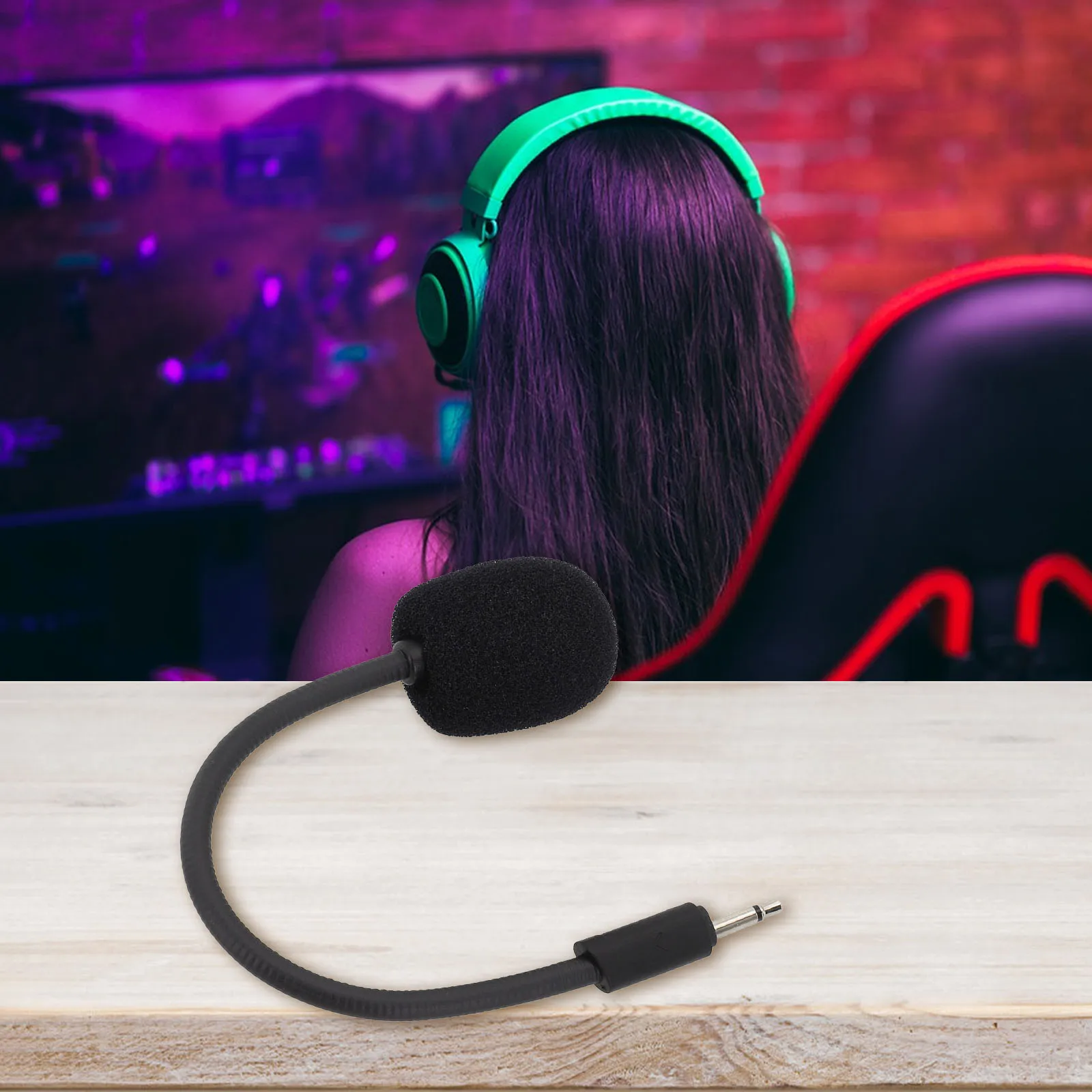 1x ยี่ห้อใหม่ 2.5 มม.ไมโครโฟนส - Gaming Accessories Brands บทวิจารณ์และราคา