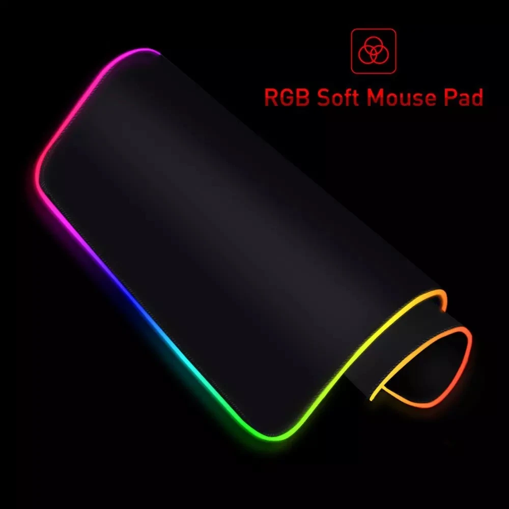 RGB Mousepad Cool ROG Mouse Pa - Gaming Accessories Lights บทวิจารณ์และราคา