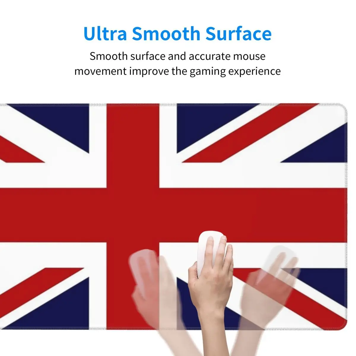 แผ่นรองเมาส์ขนาดใหญ่ลายธงชาติส - Gaming Accessories Uk บทวิจารณ์และราคา