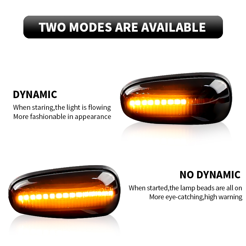 ไฟเลี้ยวข้างแบบไดนามิก LED 2 ช - Gaming Equipment Accessories บทวิจารณ์และราคา