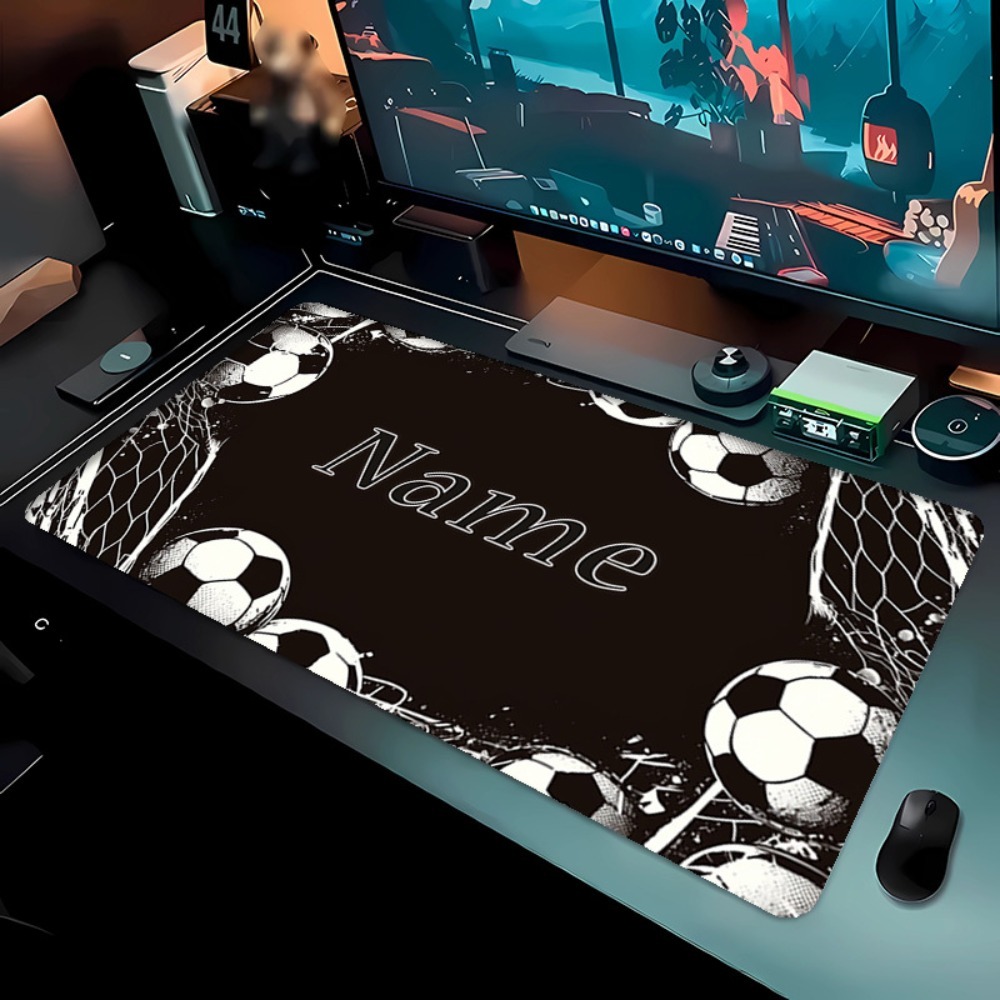 แผ่นรองเมาส์ลายคู่รักนักฟุตบอล - Gaming Accessories Name บทวิจารณ์และราคา