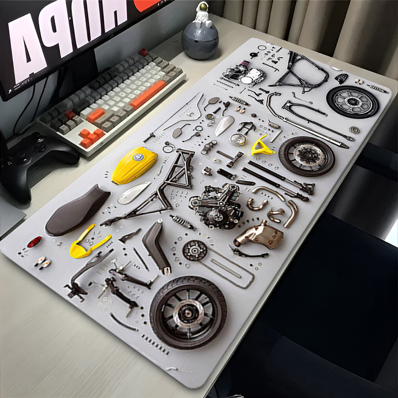แผนภาพการถอดประกอบ แผ่นรองเมาส - Gaming Accessories For Gaming Desk บทวิจารณ์และราคา