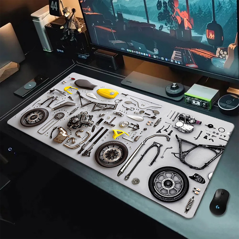 แผนภาพการถอดประกอบ แผ่นรองเมาส - Gaming Accessories For Gaming Desk บทวิจารณ์และราคา