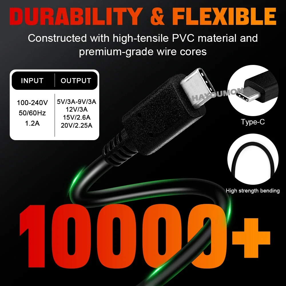 อะแดปเตอร์ AC 45W ชาร์จเร็ว พร - Gaming Accessories Uk บทวิจารณ์และราคา