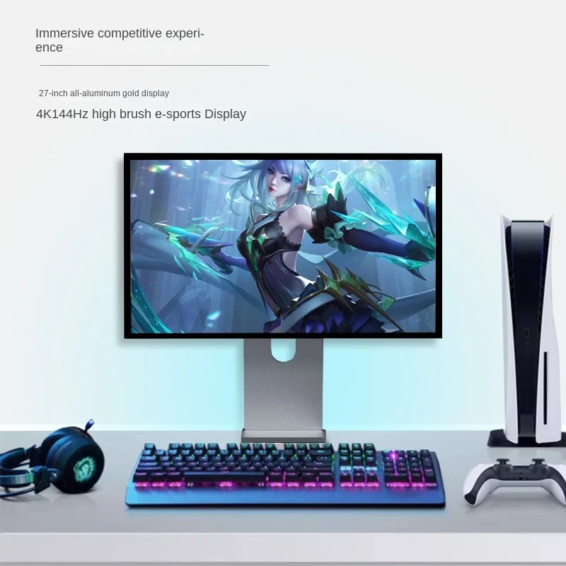 จอเกมมิ่งพกพาขนาด 27 นิ้ว 4K 1 - Monitor 144Hz 27Inch บทวิจารณ์และราคา