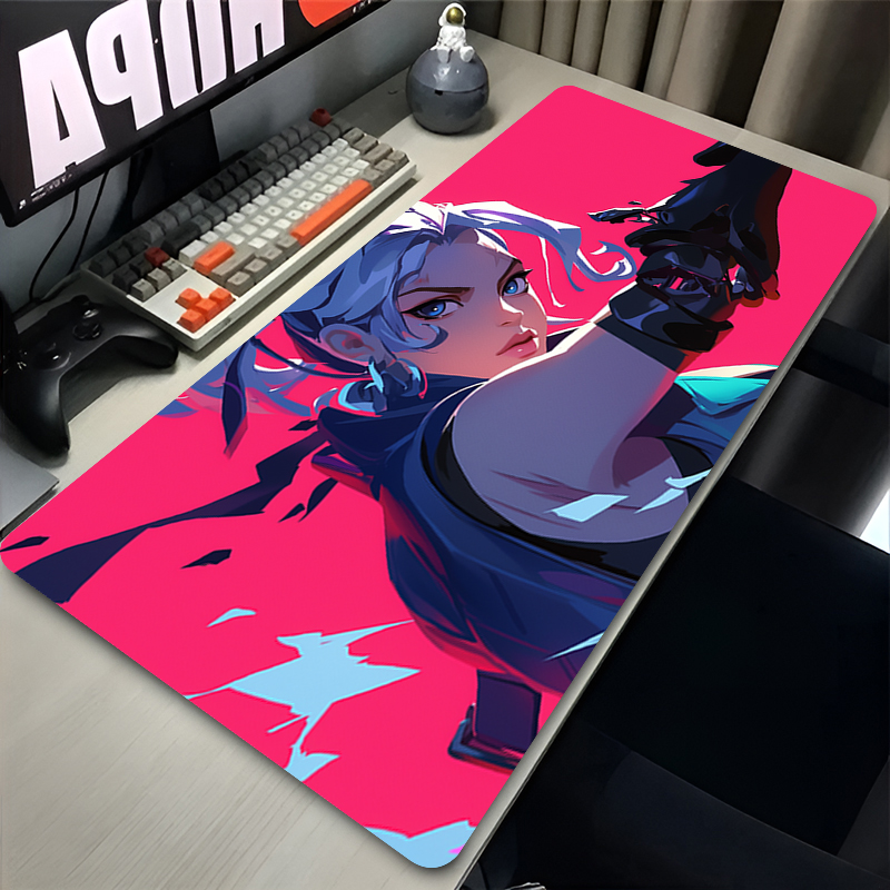 แผ่นรองเมาส์เกม Valorant Jett  - Gaming Accessories For Gaming Desk บทวิจารณ์และราคา